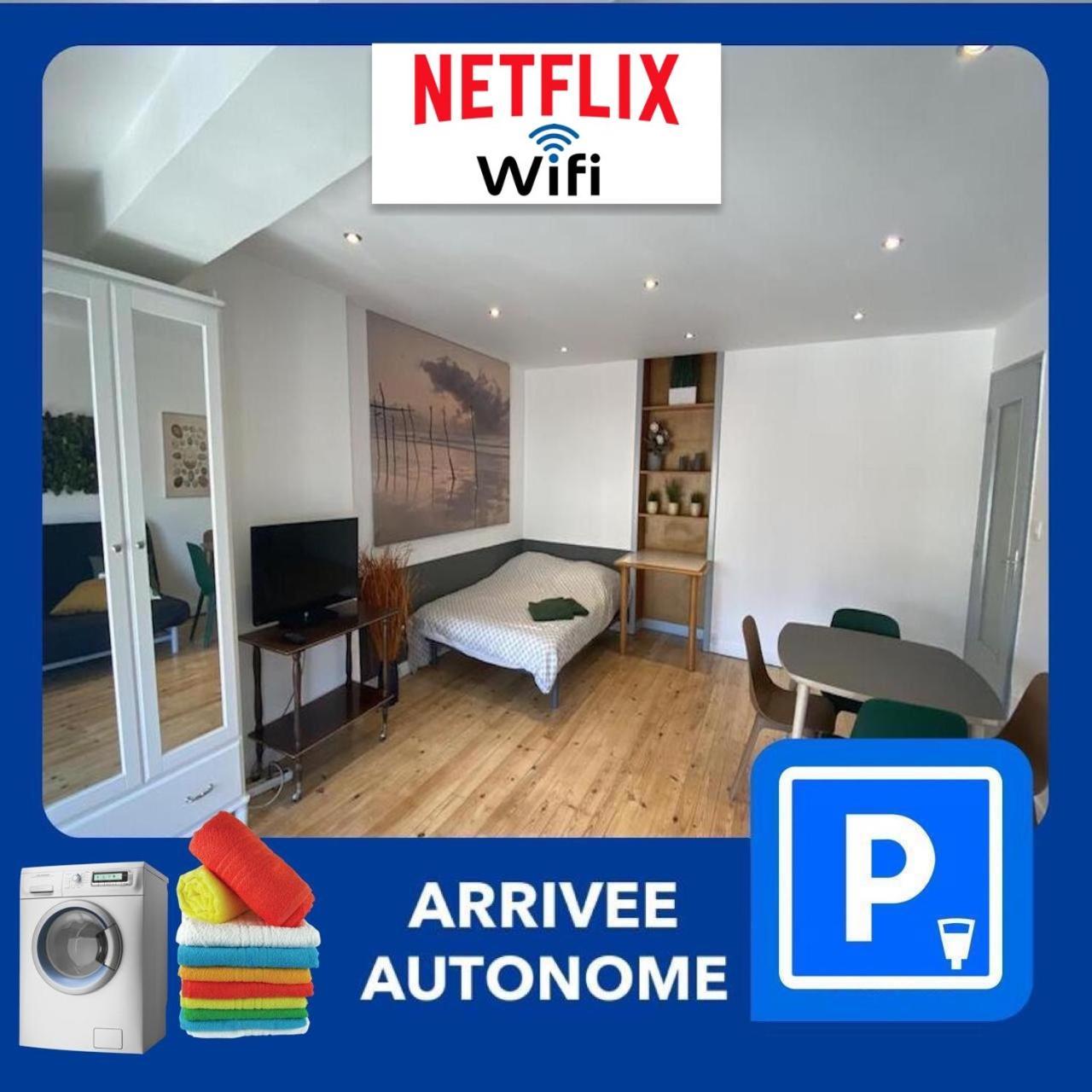 생테티엔 018 Chic & Cosy F1 41M2 Hypercentre Wifi Smart Tv Netflix 아파트 외부 사진